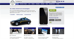 Desktop Screenshot of antwerp-tax.be